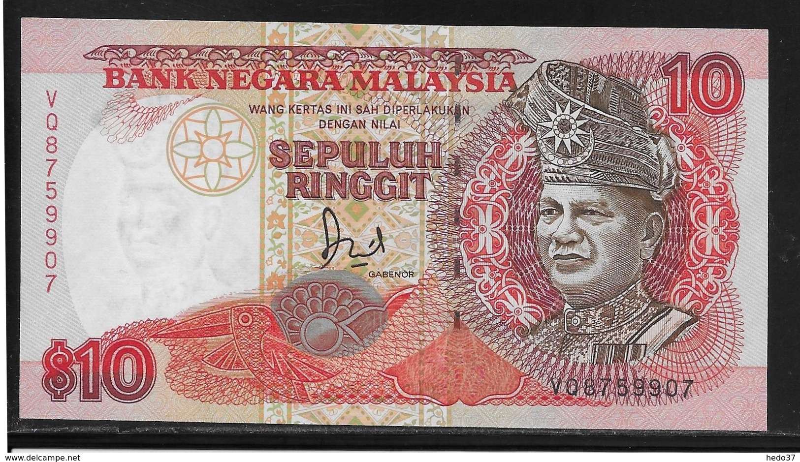 Malaysie - 10 Ringgit - Pick N°29 - SPL - Malaysie