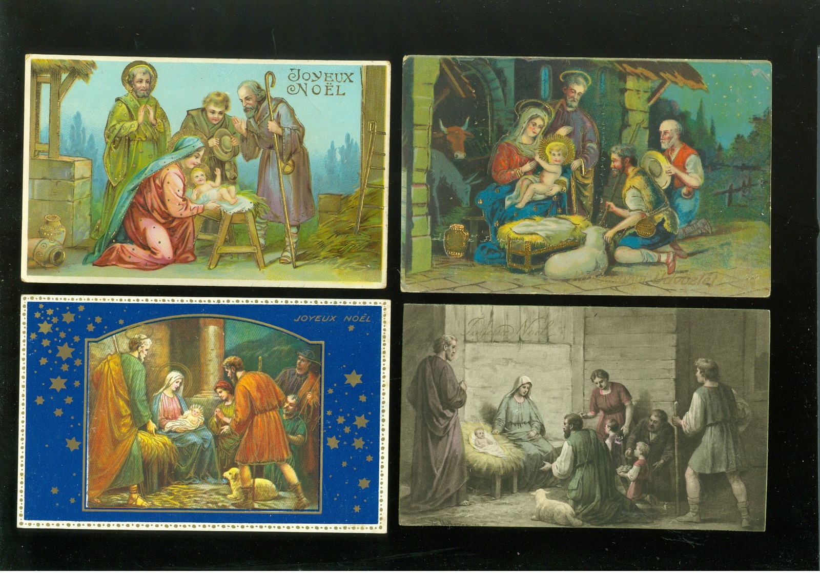 Beau Lot De 60 Cartes Postales De Fantaisie Crèche De Noël  Mooi Lot 60 Postkaarten Fantasie Kerststal  Kerstmis  Kribbe - 5 - 99 Cartes