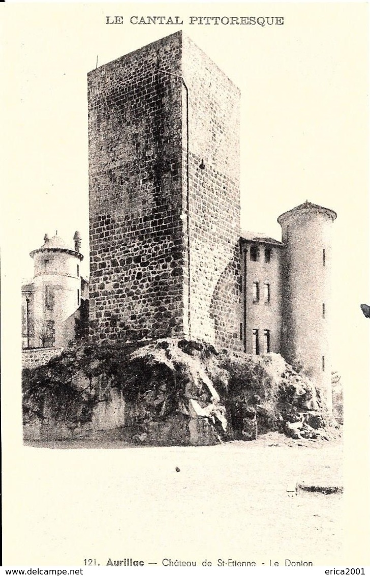 Aurillac. Le Donjon Du Chateau De Saint Etienne. - Aurillac