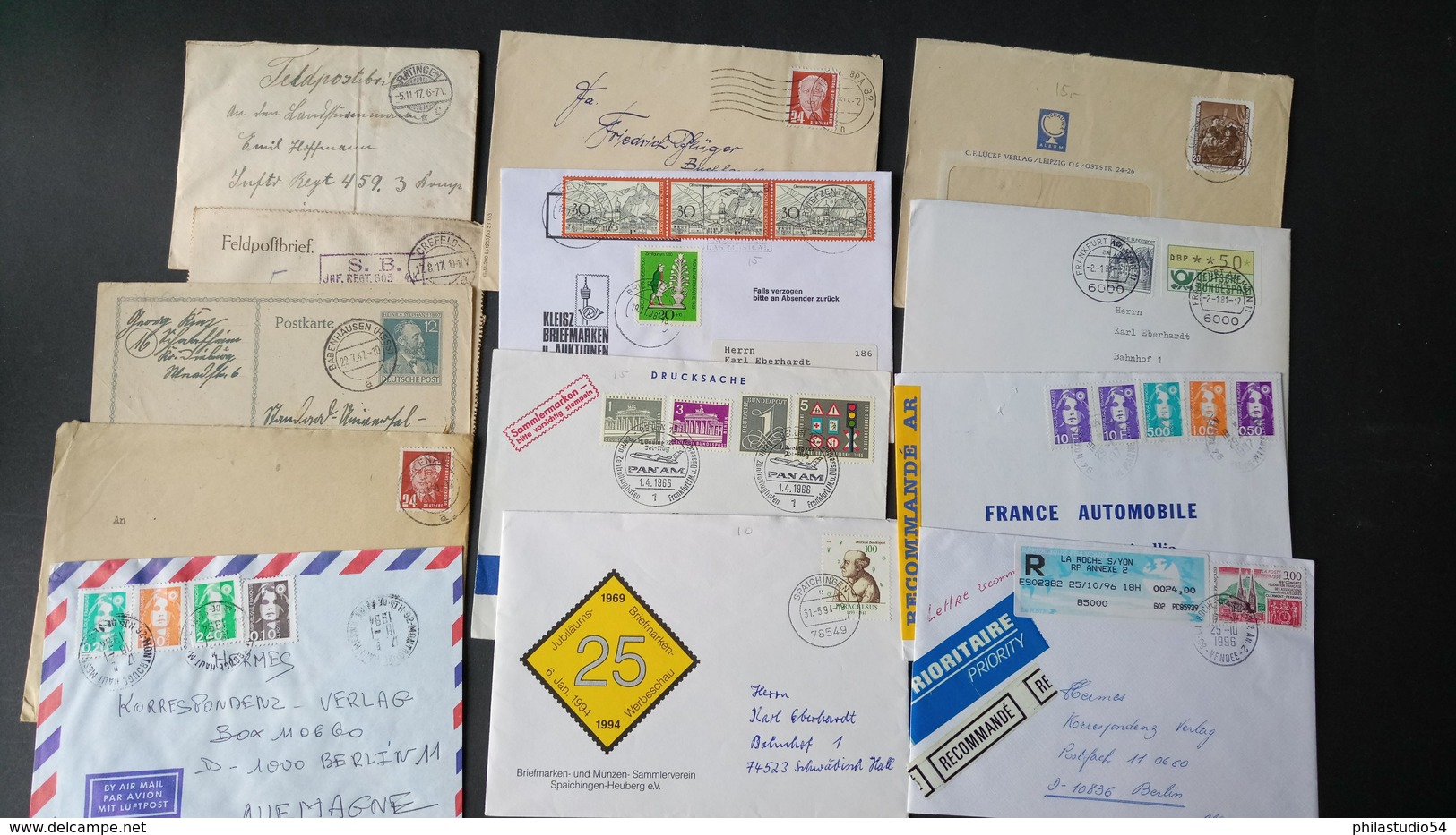 1870/2010, more than 3.000 worldwide covers, cards, staioneries, fdc and more