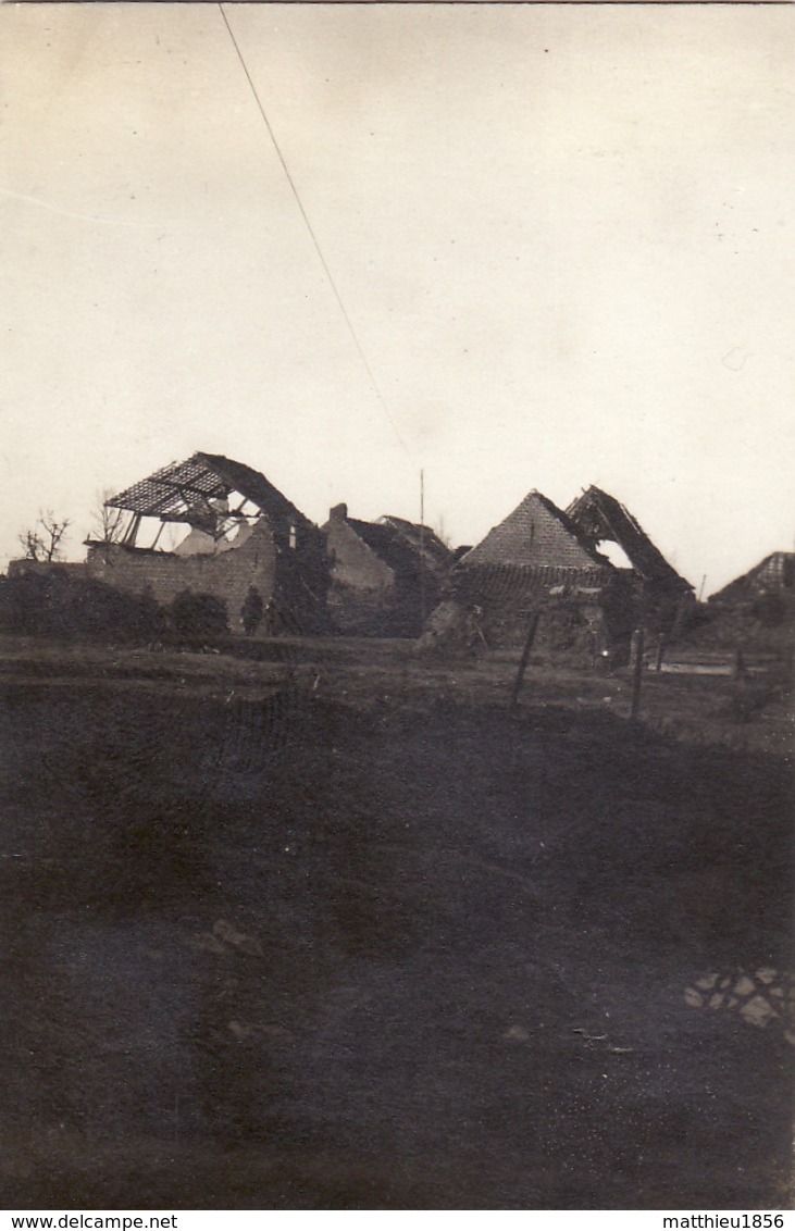 Photo Avril 1915 LANGEMARK (Langemark-Poelkapelle) - Une Vue (A196, Ww1, Wk 1) - Langemark-Poelkapelle