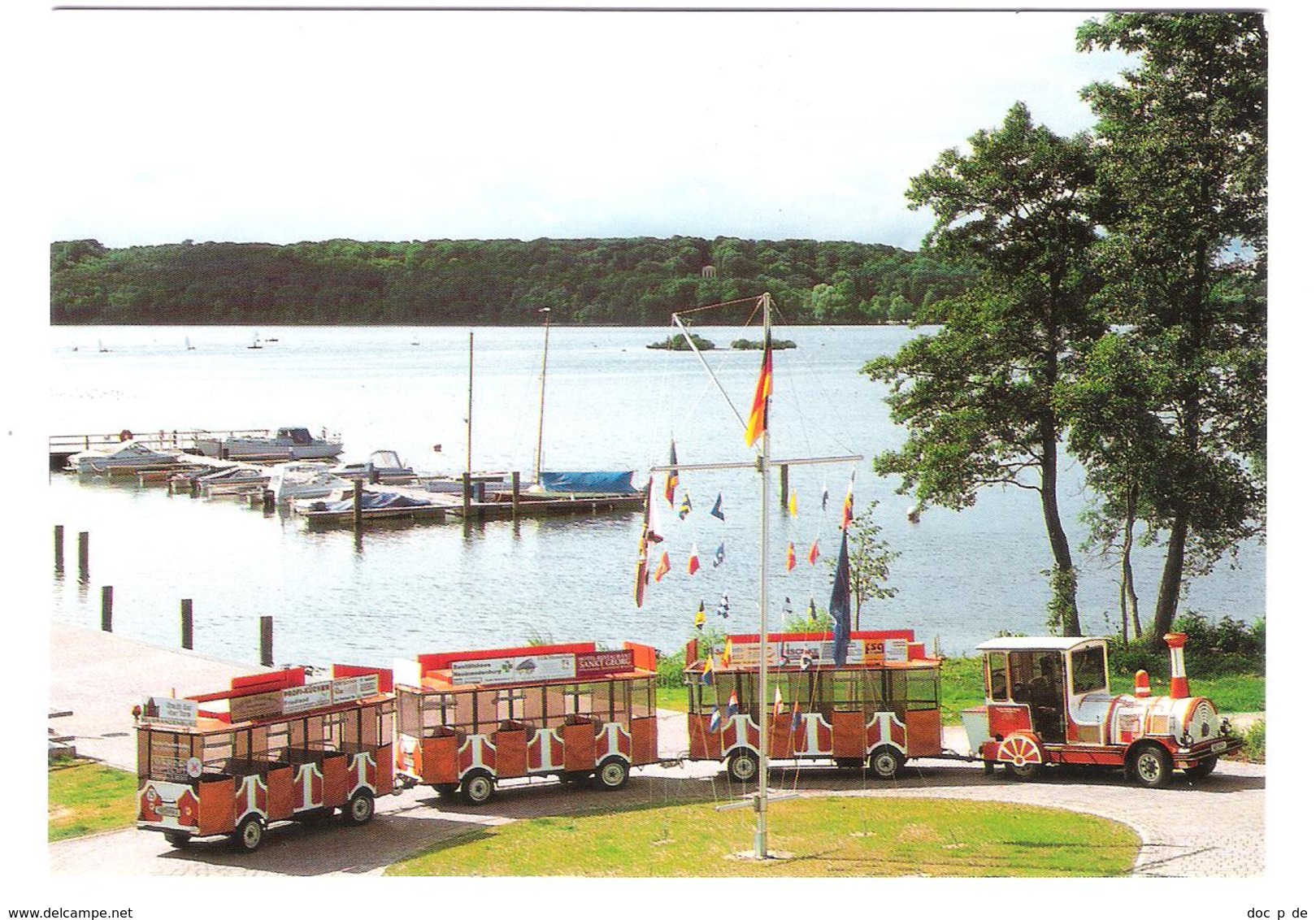 Deutschland - Neubrandenburg - Tschu Tschu Bahn Am Tollensee - Neubrandenburg