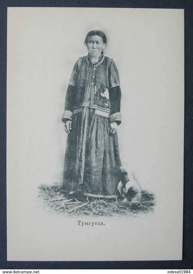 Russia Transbaikalia Siberia Evenki Tungus Girl National Dress - Russland