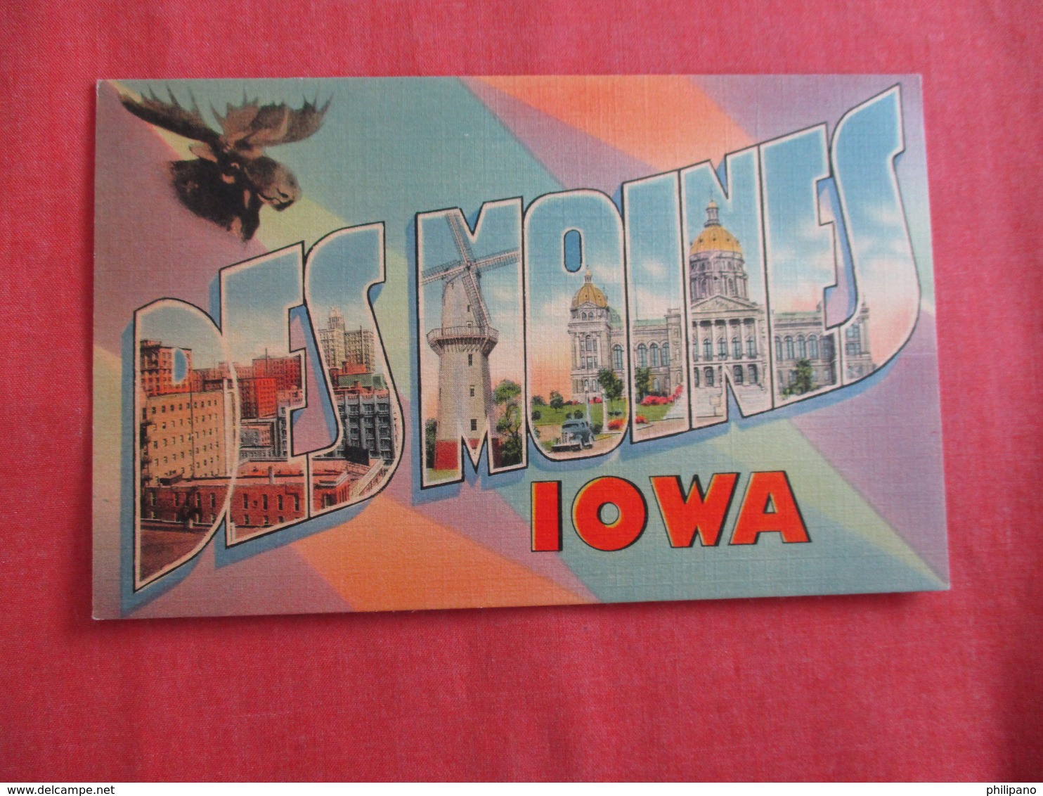 Greetings  Iowa > Des Moines   Ref 2995 - Des Moines