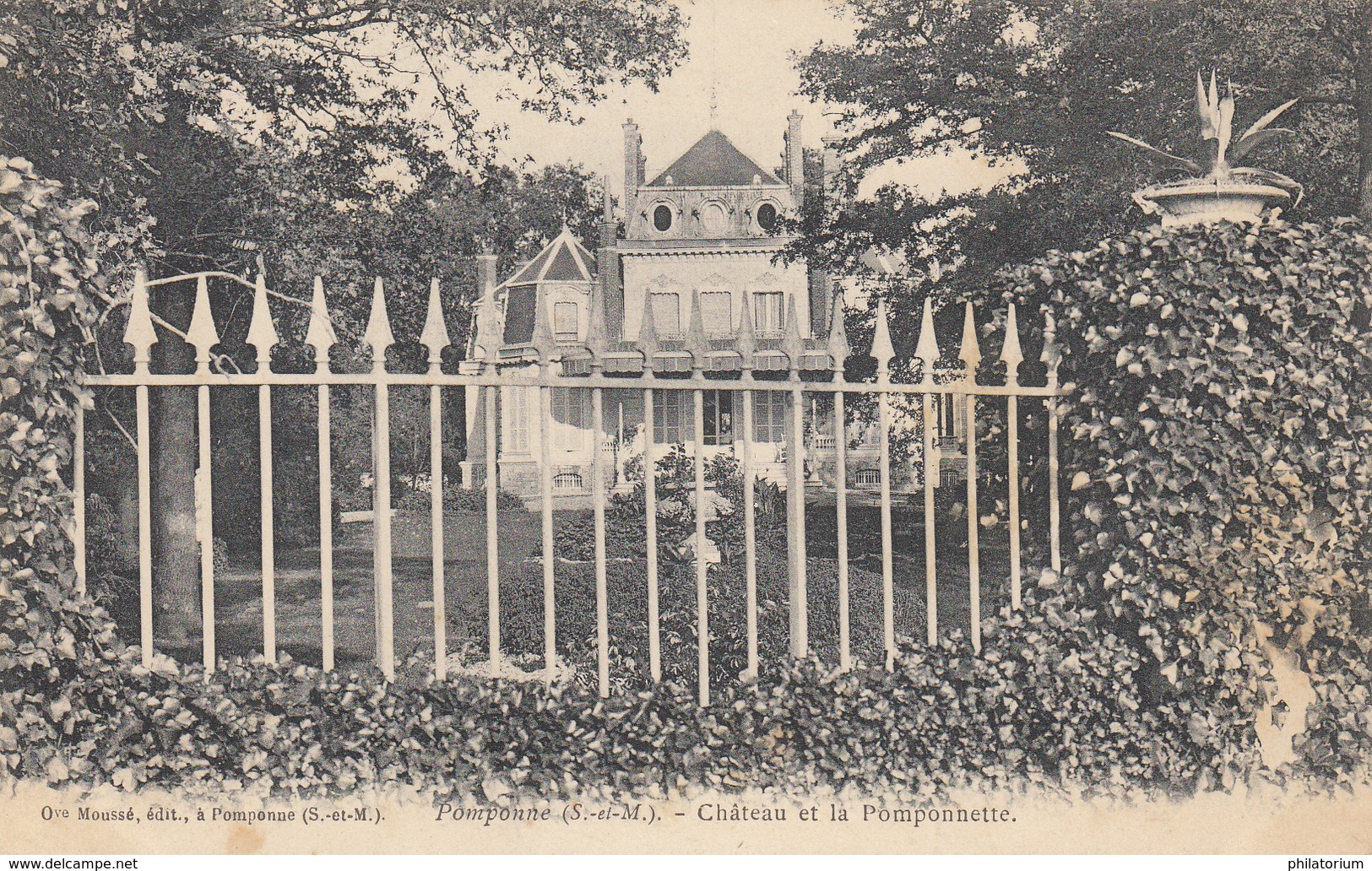 77  POMPONNE   Château Et La Pomponnette - Sonstige & Ohne Zuordnung