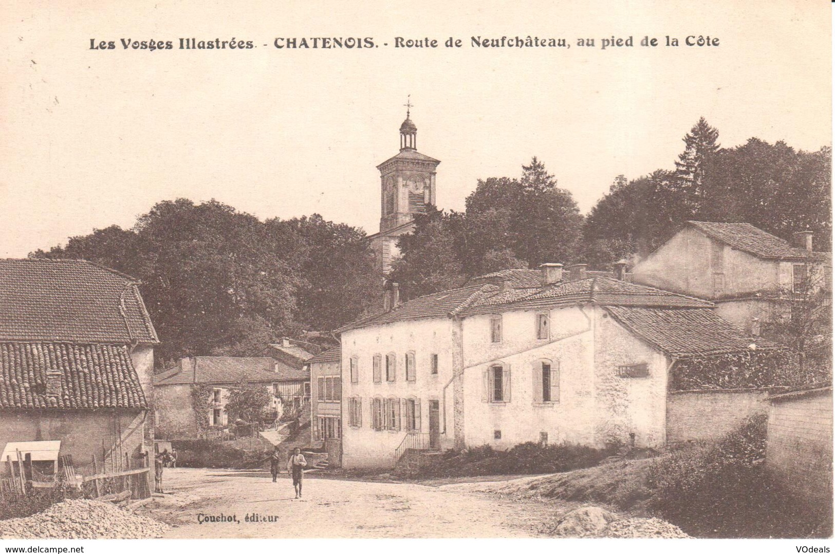 (88) Vosges - CPA - Chatenois - Route De Neufchâteau, Au Pied De La Côte - Chatenois