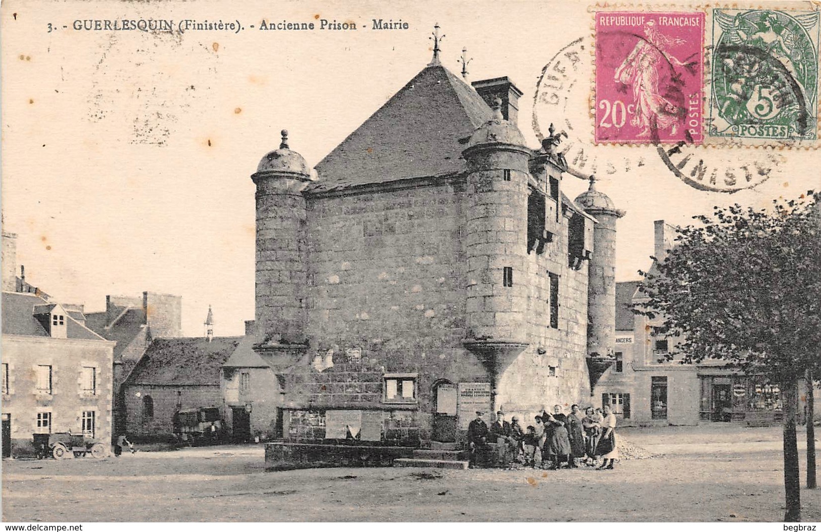 GUERLESQUIN       ANCIENNE PRISON  MAIRIE - Guerlesquin