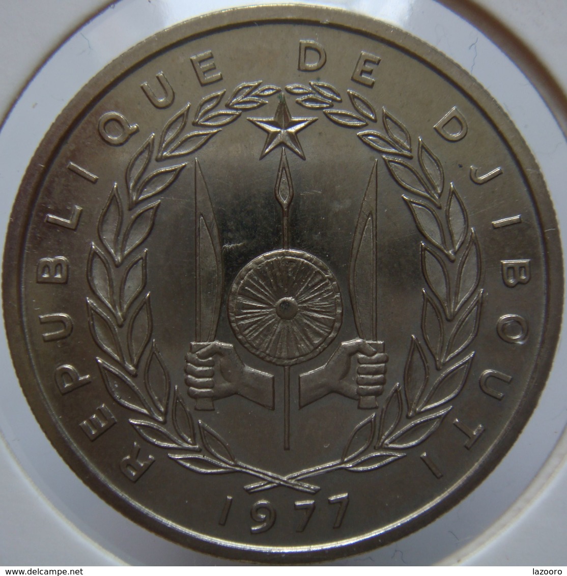 LaZooRo: Djibouti 50 Francs 1977 UNC - Essai - Djibouti