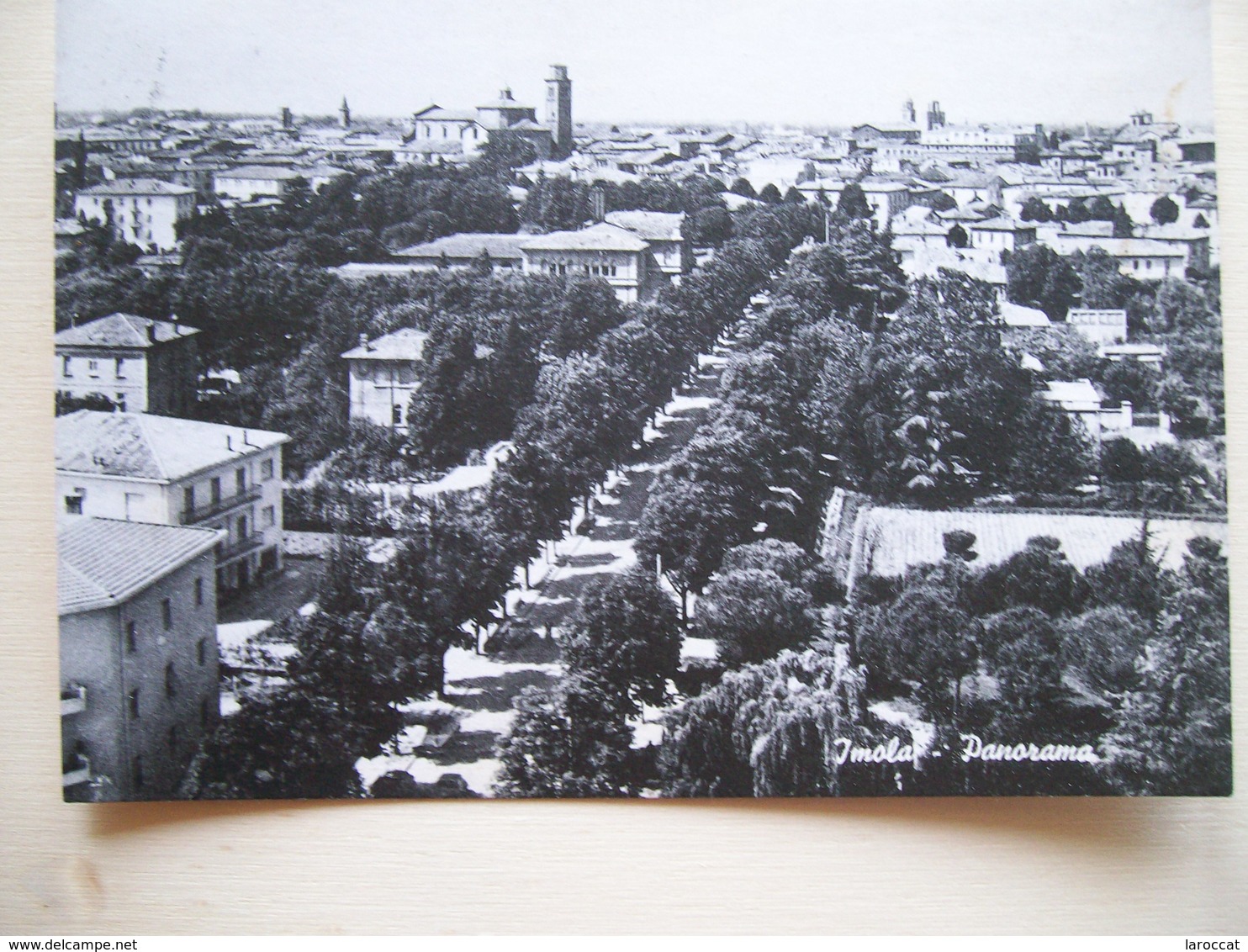 1960 - Imola - Panorama -  Cartolina Storica Originale Firmata Da Angelo Banzola - Imola