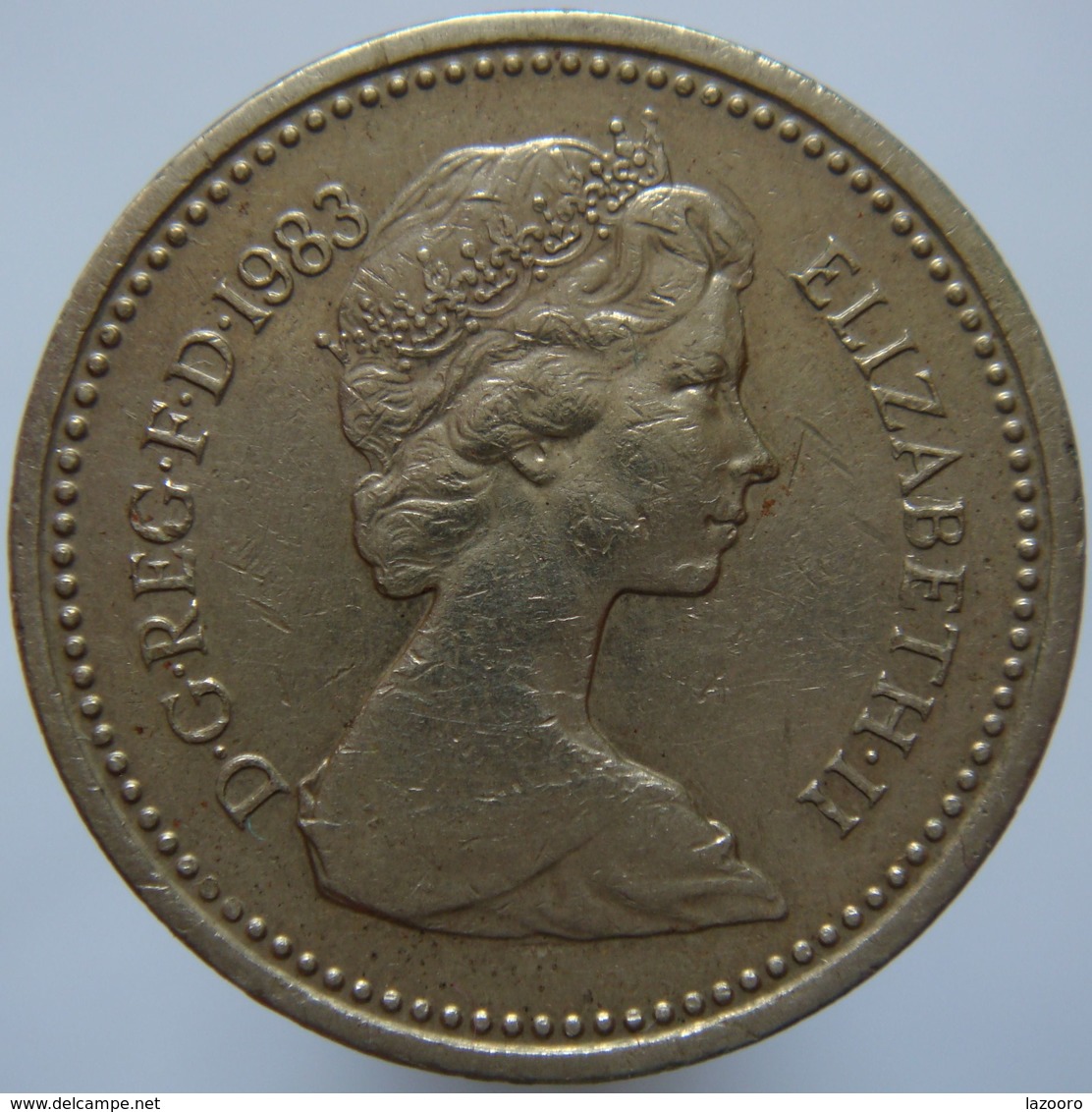 Great Britain 1 Pound 1983 F / VF - 1 Pound
