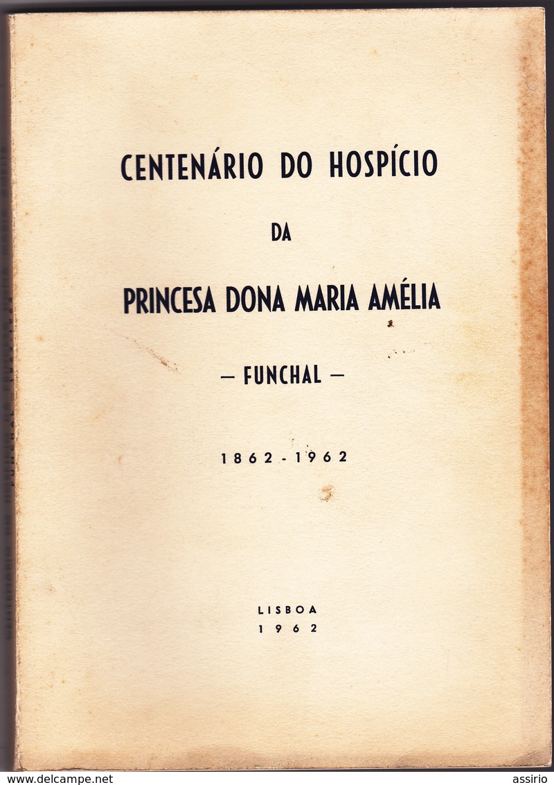 Portugal -funchal Livro De Centenário -(capa  Amarelada  á Direita Livro Em Bom Estado) - Unclassified