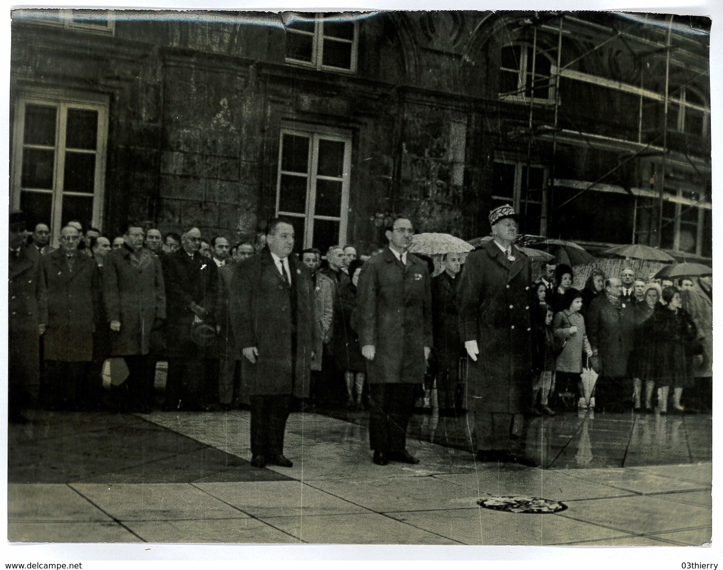 PHOTO DE PRESSE LYON ANCIENS COMBATTANTS RESISTANTS REMISE DE DECORATION - Other & Unclassified