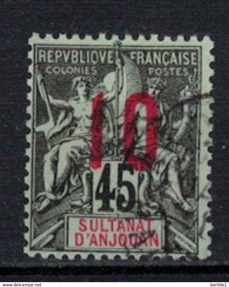ANJOUAN         N°  YVERT   27  OBLITERE       ( O   3/28 ) - Used Stamps