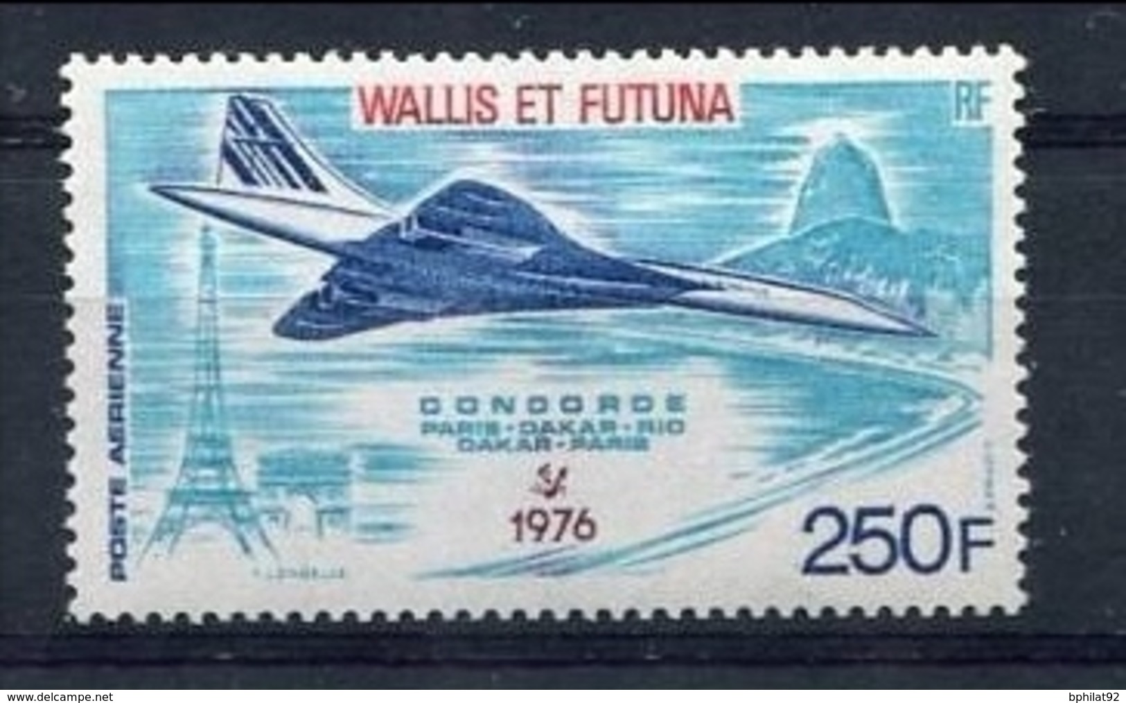 !!! WALLIS ET FUTUNA : CONCORDE PA N°71 NEUF ** - Neufs