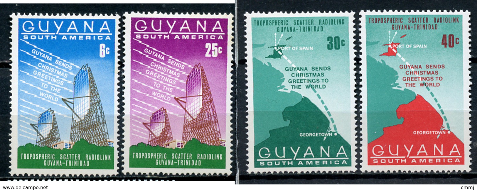 1969 - GUYANA - Mi. Nr. 326/327 - NH - (CW4755.8) - Guiana (1966-...)