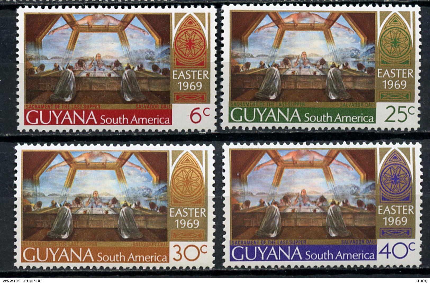 1969 - GUYANA - Mi. Nr. 334/337 - NH - (CW4755.11) - Guiana (1966-...)