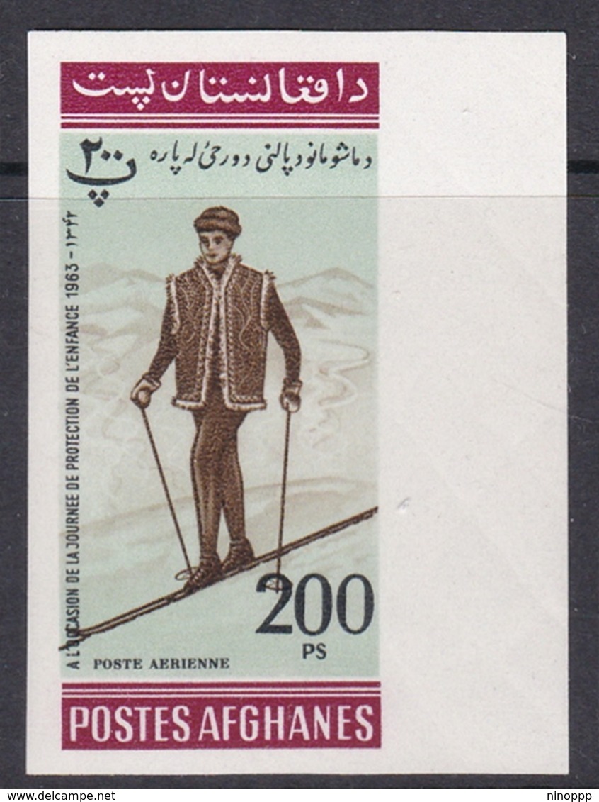 Afghanistan, Scott 669E 1964 Childrens Day 200p, Imperforated MNH - Afghanistan