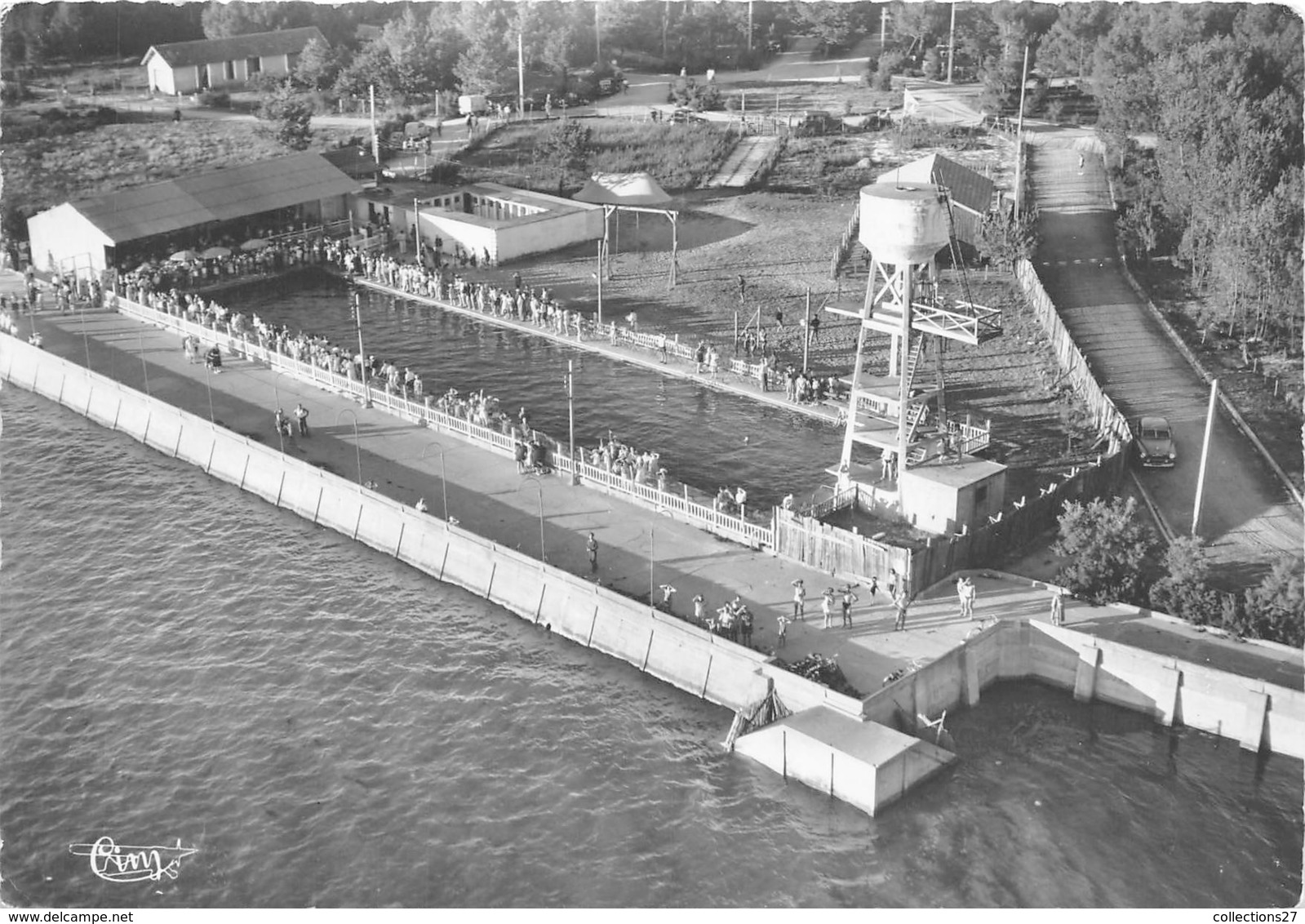 33-ANDERNOS- VUE AERIENNE LA PISCINE - Andernos-les-Bains