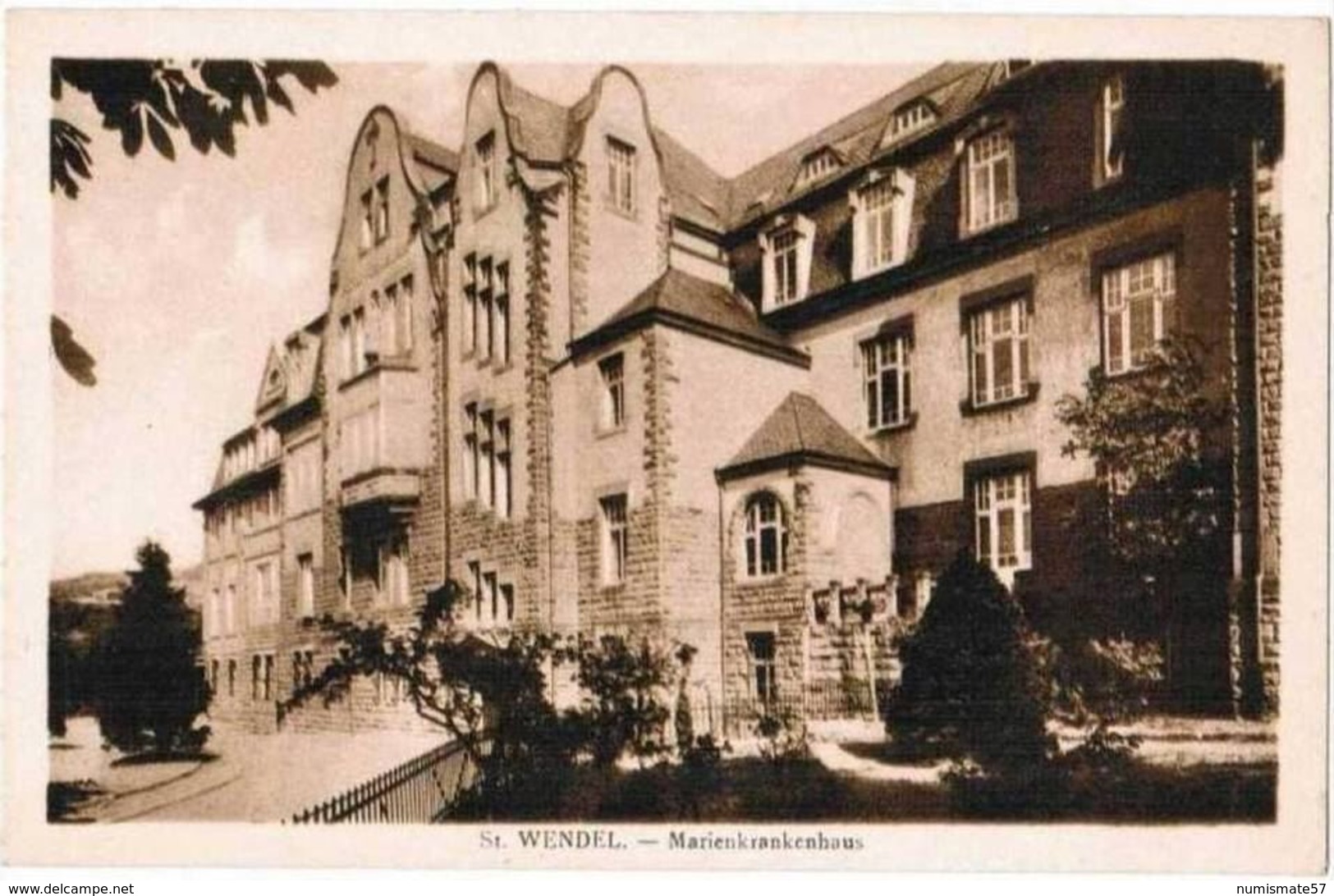 CPA ST WENDEL ( Sankt Ingbert ) - Marienkrankenhaus - Kreis Sankt Wendel