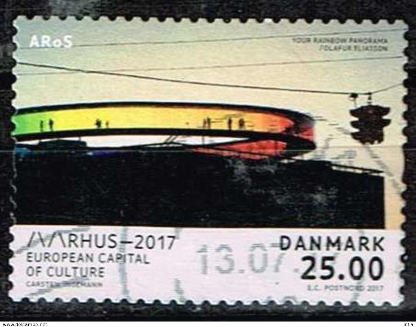 Dänemark 2017, Michel# 1916 O     Aarhus - European Capital Of Culture 2017 - Used Stamps