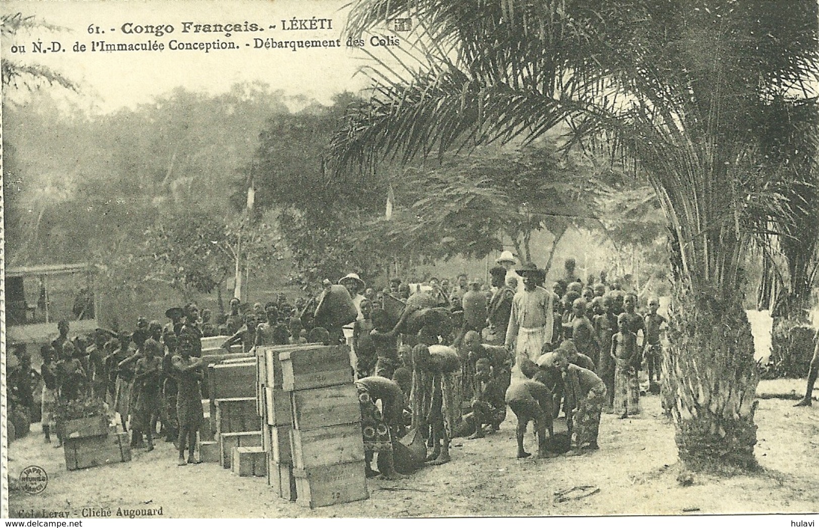 LEKETI - DEBARQUEMENT DES COLIS (ref 2461) - Congo Français