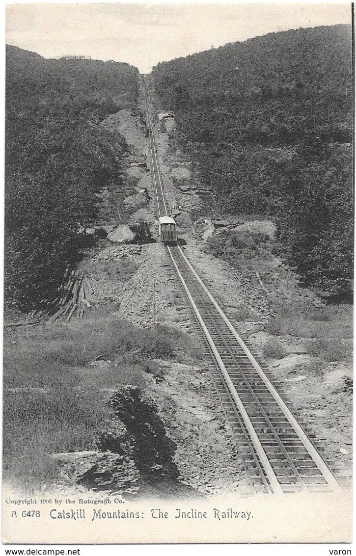 Amérique - CATSKILL MOUNTAINS : THE INCLINE RAILWAY   - 1905 - Catskills