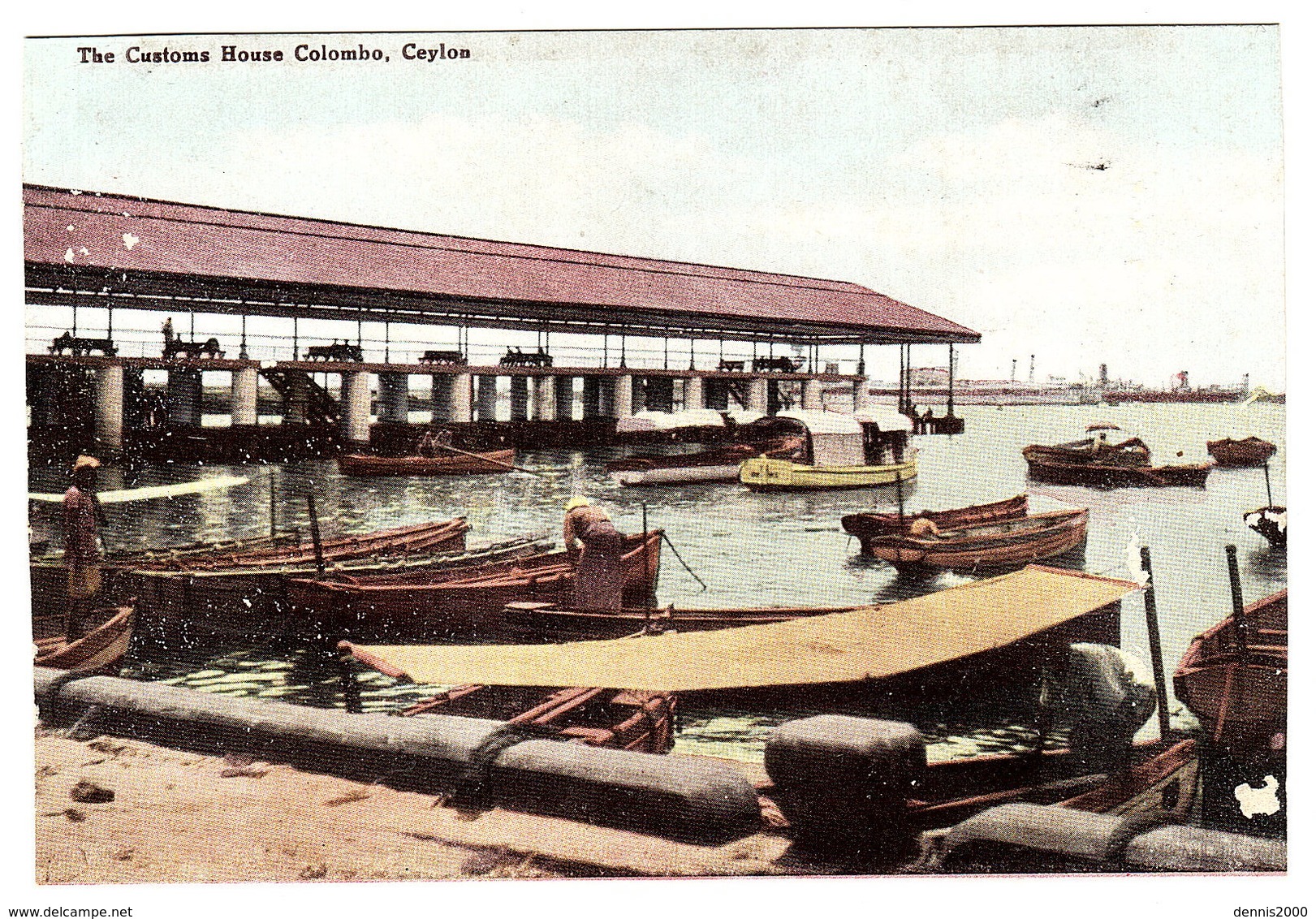 CEYLON - SRI LANKA -  The Customs House, Colombo, Ceylon - Sri Lanka (Ceylon)