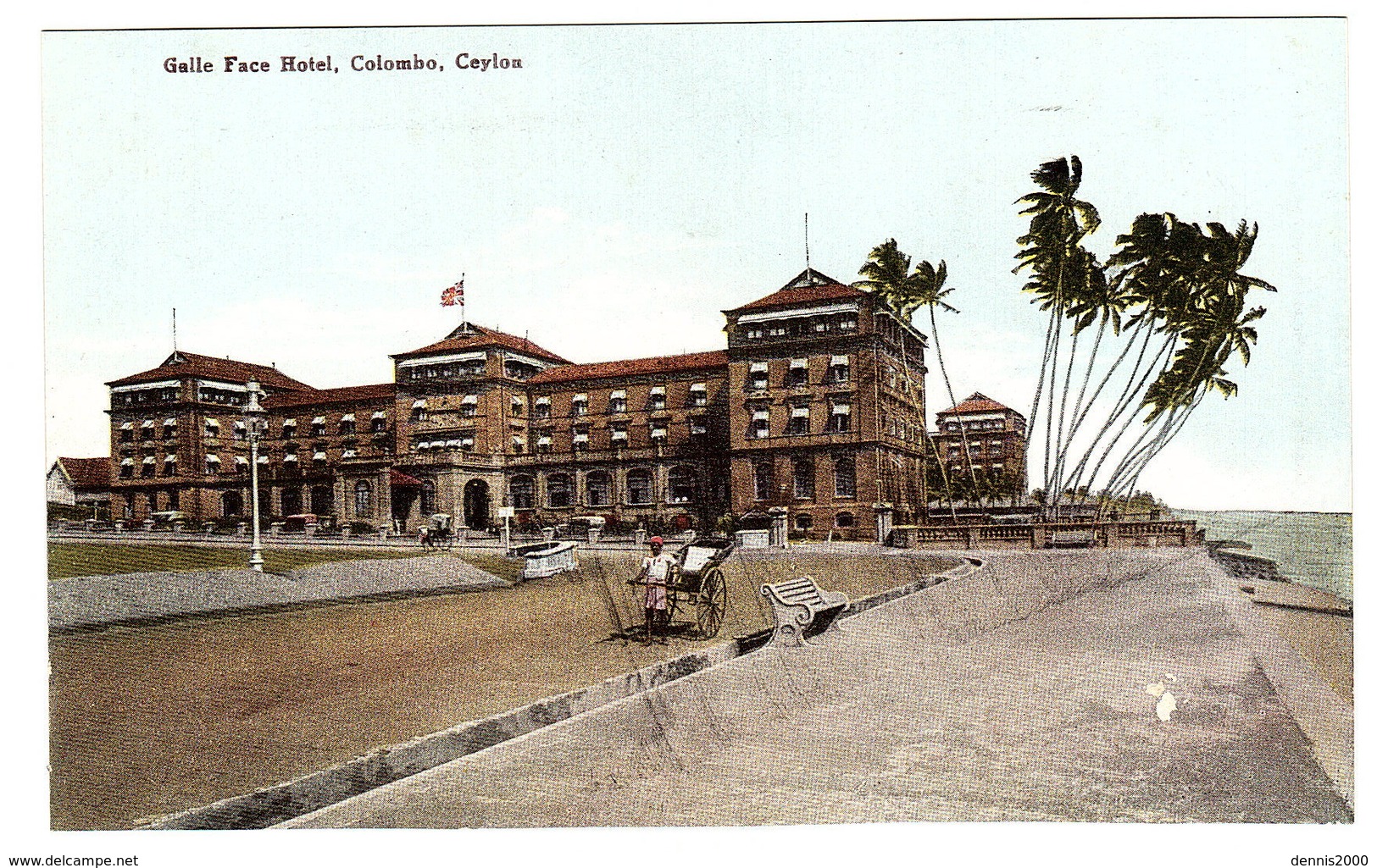 CEYLON - SRI LANKA -  Galle Face Hotel, Colombo, Ceylon - Sri Lanka (Ceylon)