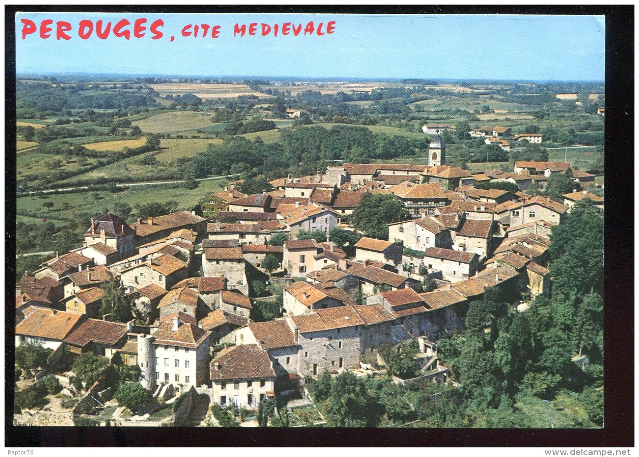 CPM Neuve 01 PEROUGES Cité Médiévale Vue Générale - Pérouges