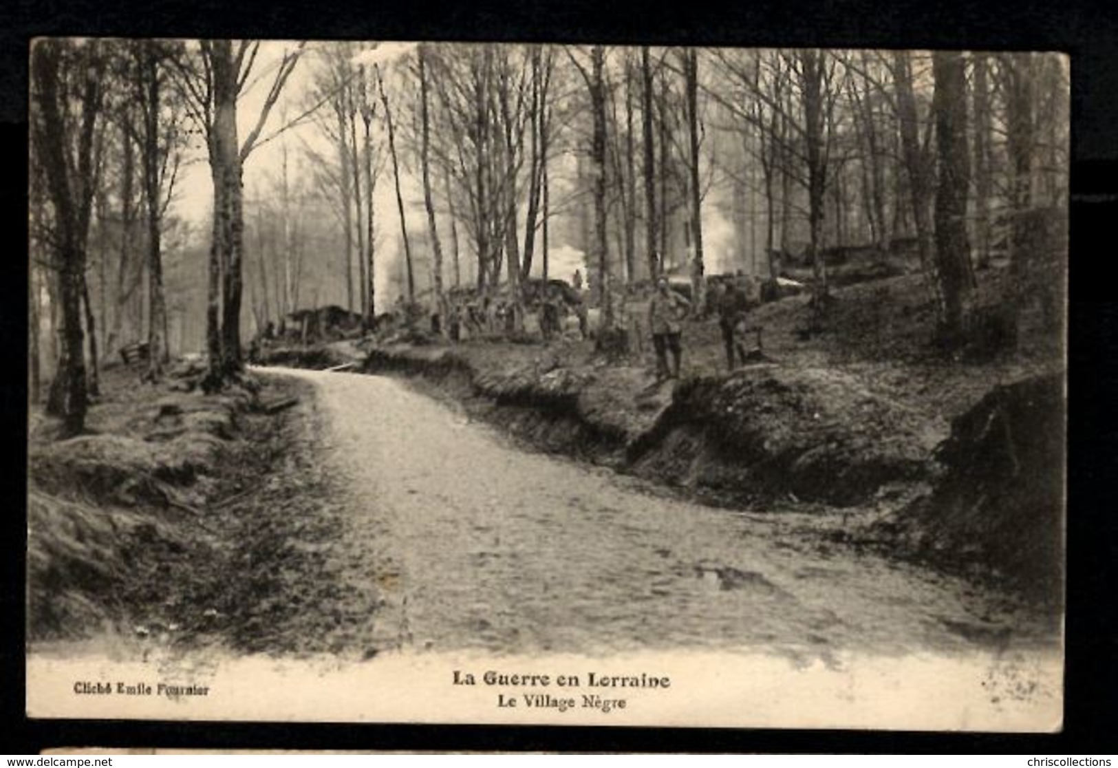 La Guerre En Lorraine - Le  Village Nègre - - Altri & Non Classificati