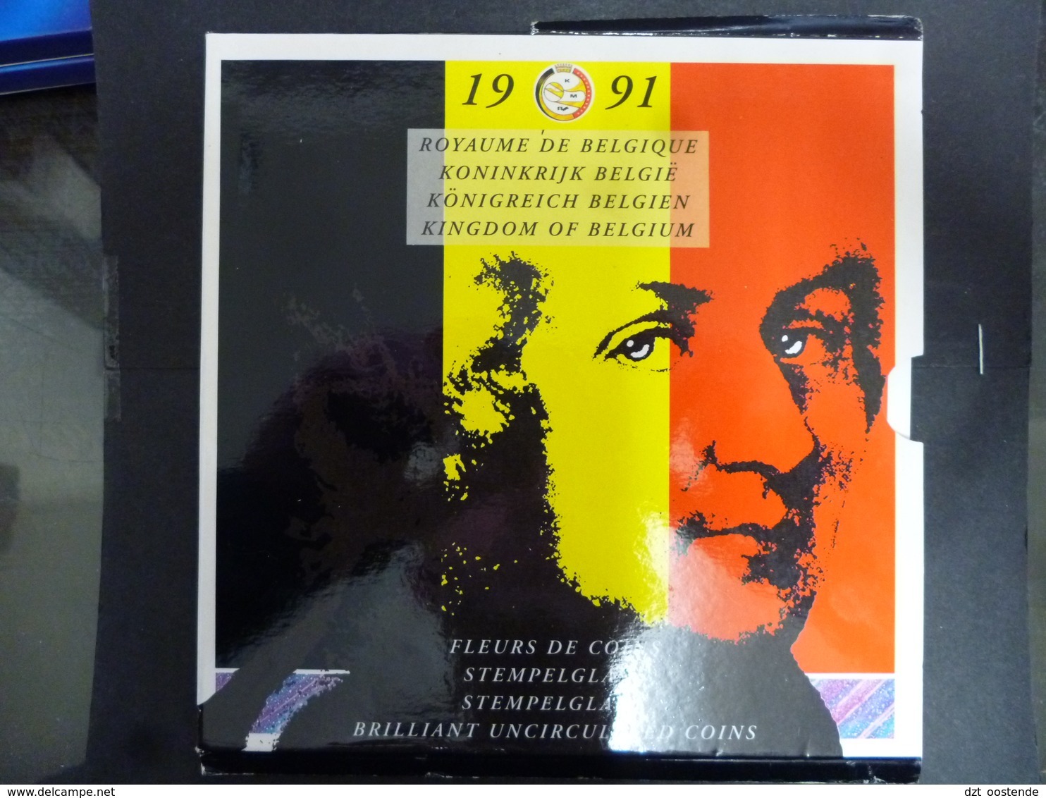 BELGIUM FDC SET JAAR 1991 MOZART - FDC, BU, BE & Coffrets