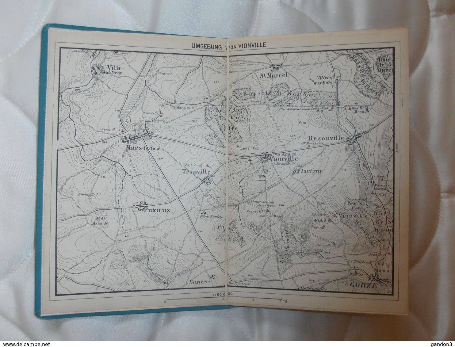 Carte   Ancienne  De   METZ    Début  20ème  Siècle  - - Metz