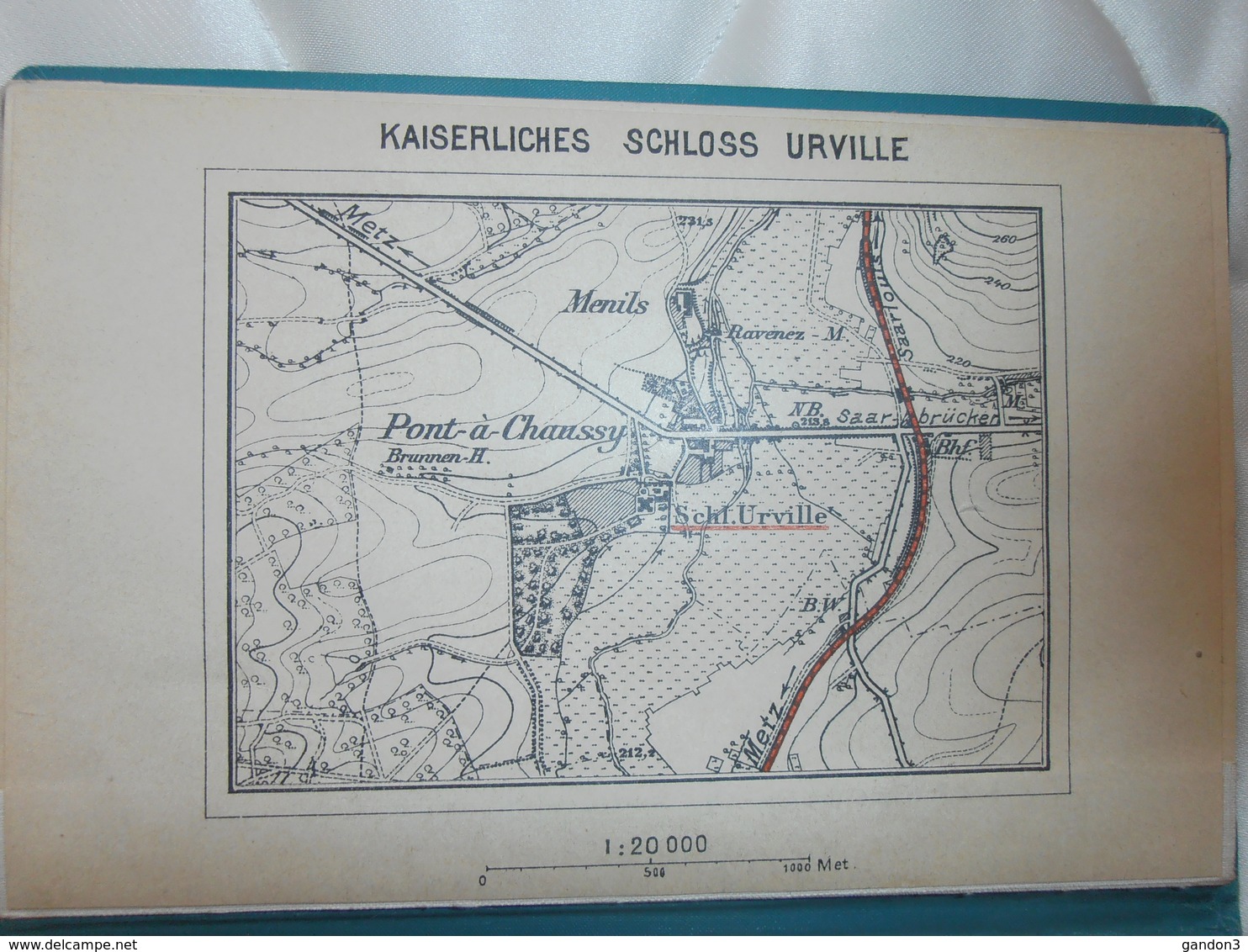 Carte   Ancienne  De   METZ    Début  20ème  Siècle  - - Metz