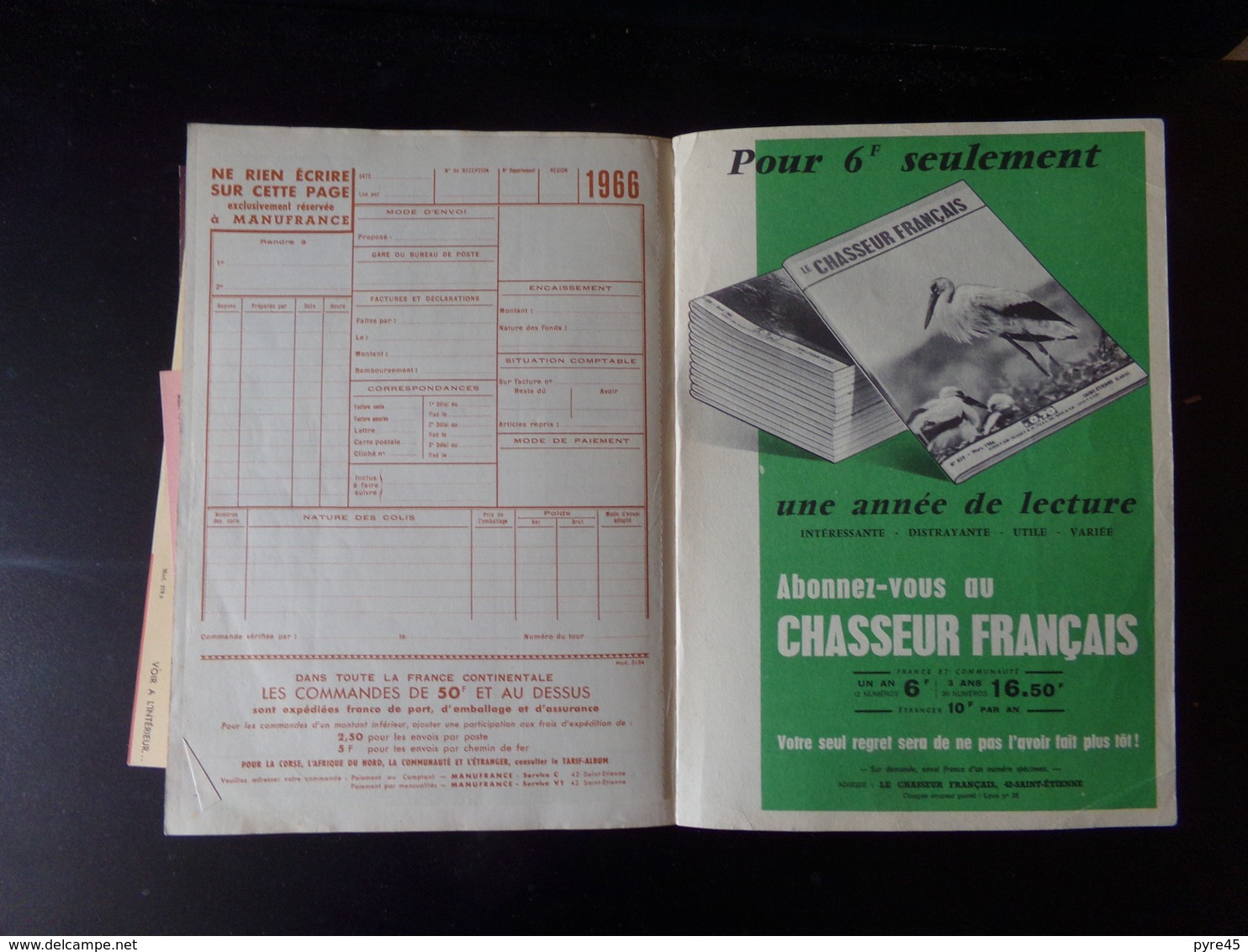 Catalogue " Manufrance 1967 " ( Dans L'état ) - Other & Unclassified