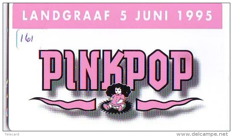 NEDERLAND CHIP TELEFOONKAART CRE 161 * Pinkpop 5 Juni 1995 * Telecarte A PUCE PAYS-BAS * ONGEBRUIKT MINT - Privadas