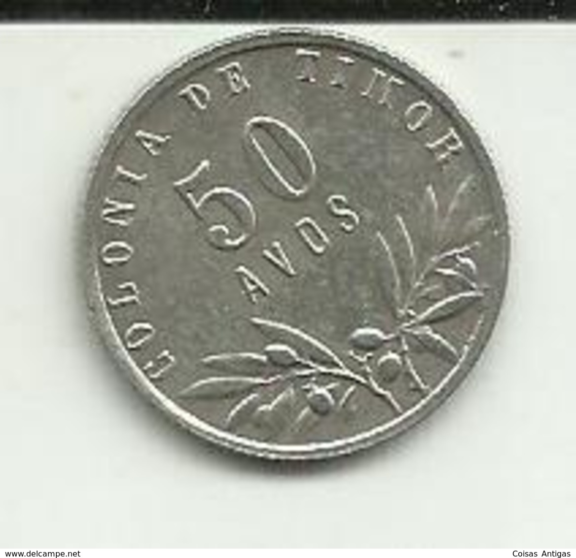 50 Avos 1948 Timor Silver - Timor