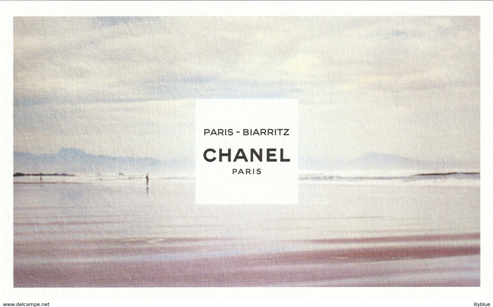 CHANEL  "Les EAUX De CHANEL"  * Biarritz*  Format Carte Postale - Modern (from 1961)