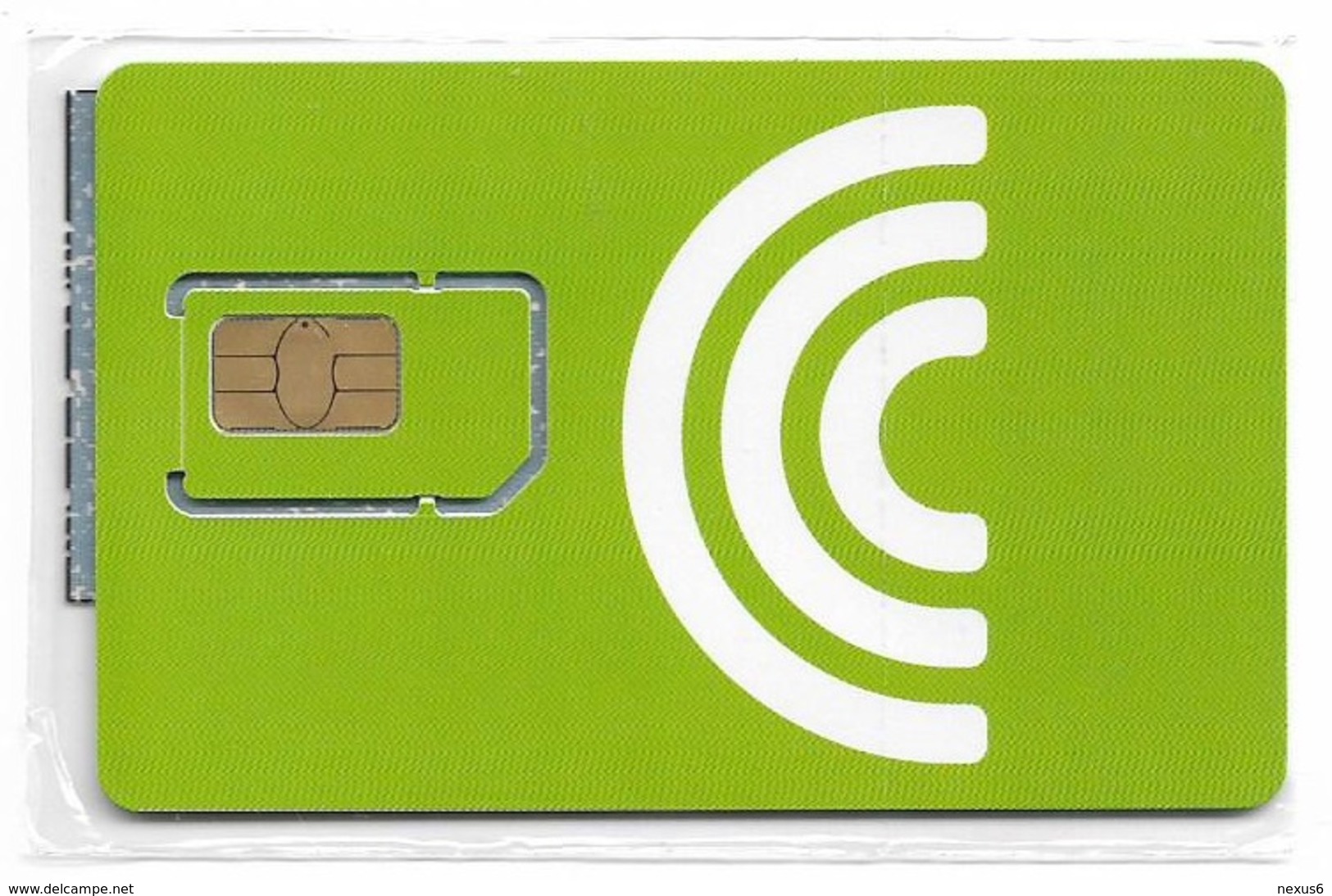 Romania - Cosmote - Green GSM SIM2 Mini #2, NSB - Romania