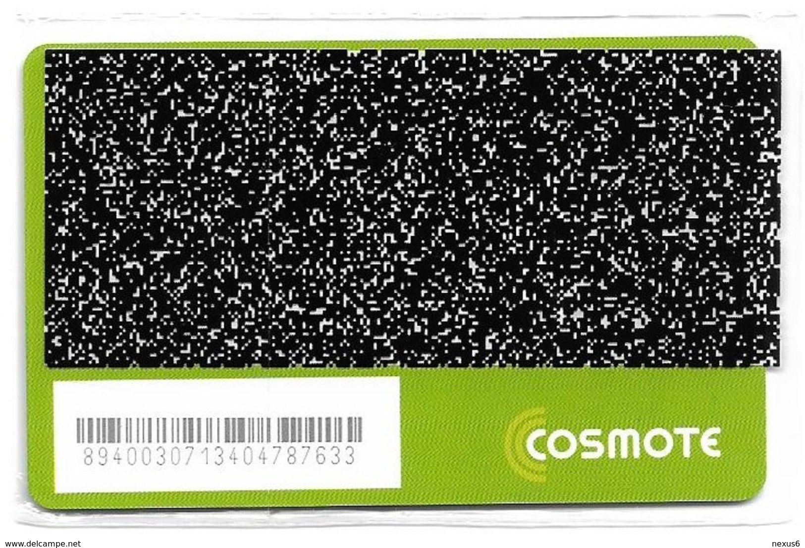 Romania - Cosmote - Green GSM SIM2 Mini #2, NSB - Rumania