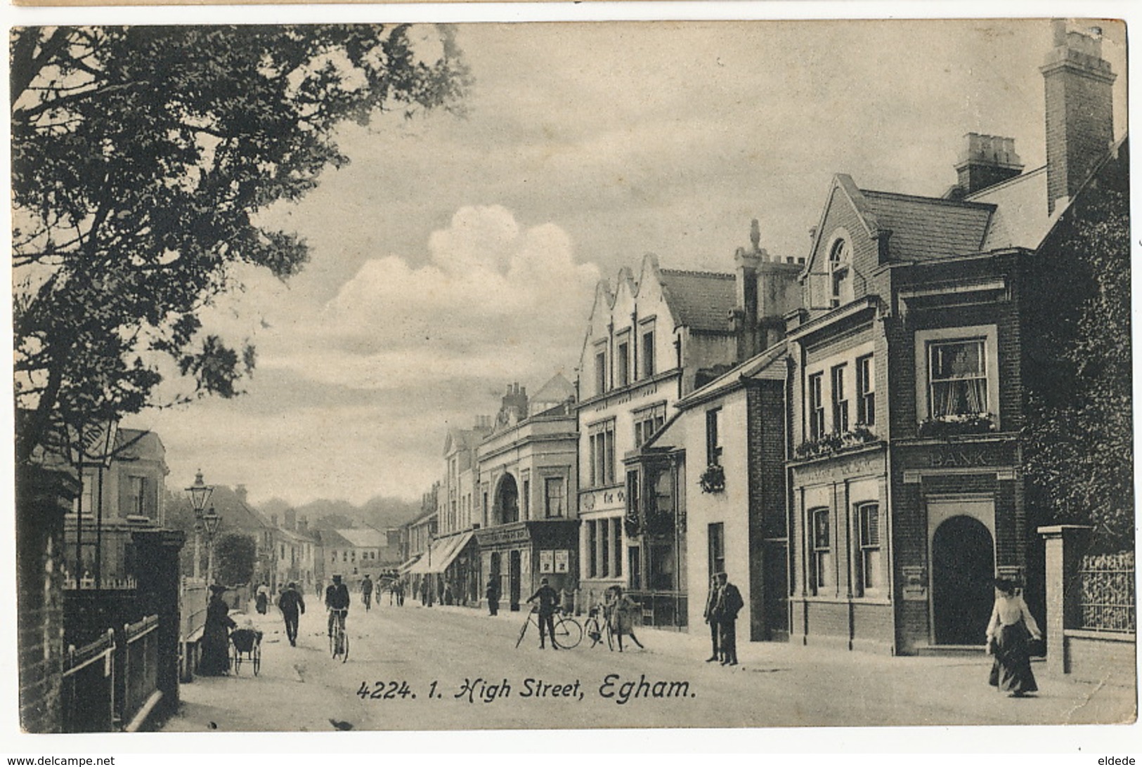 Egham 4224 High Street  Bank Edit Gilbert Some Crease - Surrey