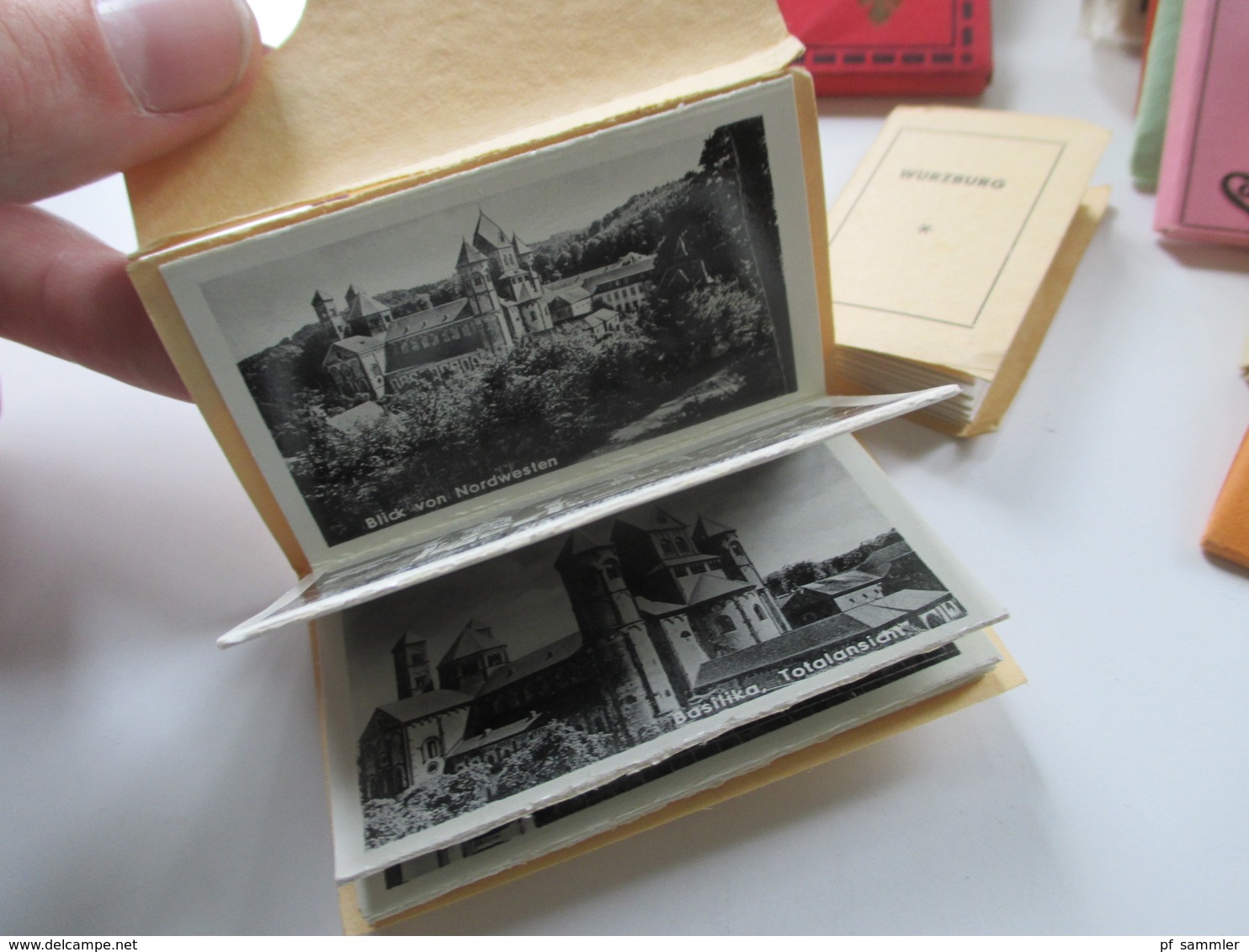 40 Leporellos Kleine Fotos 1940 / 50er Jahre! Deutschland / Italien / Österreich / Luxemburg Usw. Interessanter Posten!! - 100 - 499 Postcards