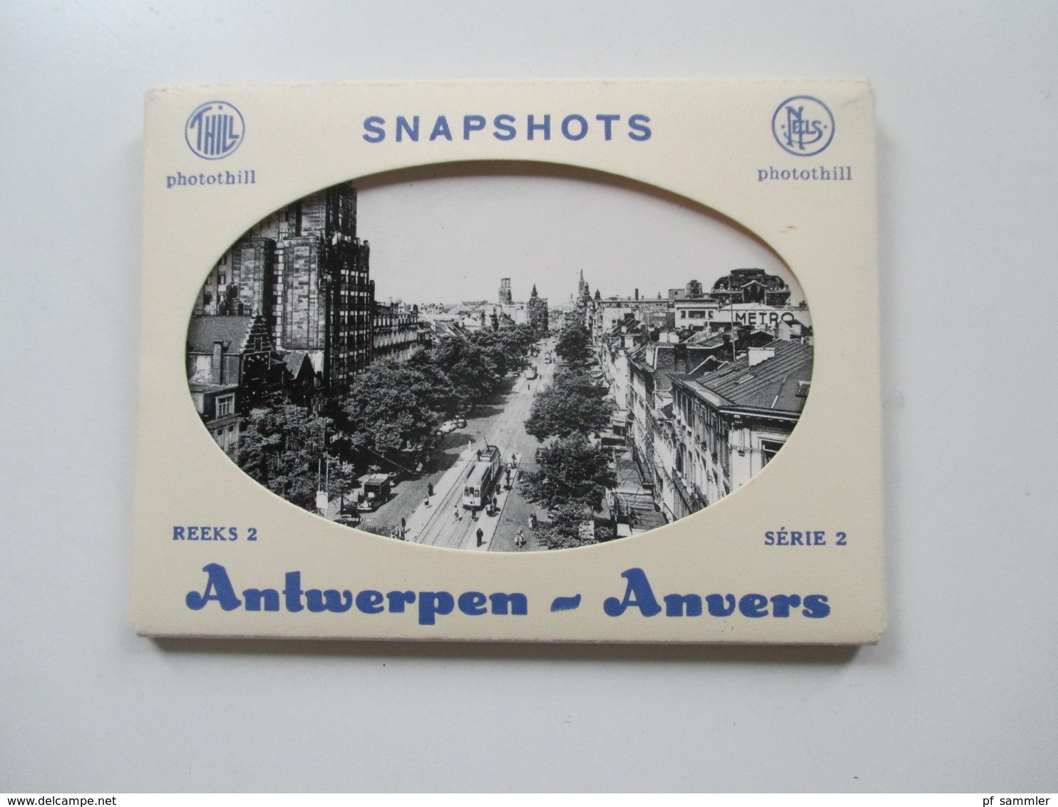 40 Leporellos kleine Fotos 1940 / 50er Jahre! Deutschland / Italien / Österreich / Luxemburg usw. Interessanter Posten!!