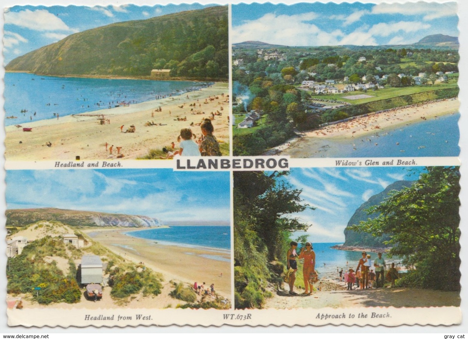 LLANBEDROG, UK, Multi View, Unused Postcard [21321] - Caernarvonshire