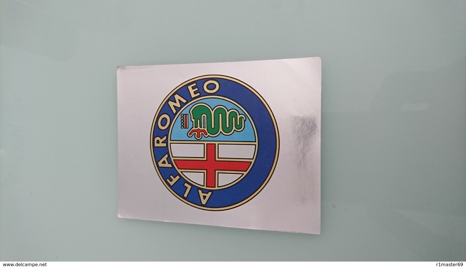 Sticker Panini Marque Alfa Roméo Grand Modèle - Edizione Italiana