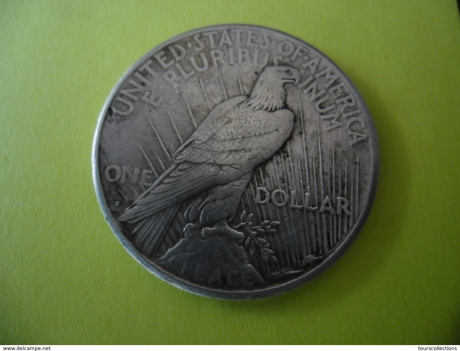 ETATS UNIS AMERIQUE - USA - 1 $ Silver 1922 S Type PAIX @ Argent 26,73 Gr. à 90 % - 2 Photos - 1921-1935: Peace (Paix)