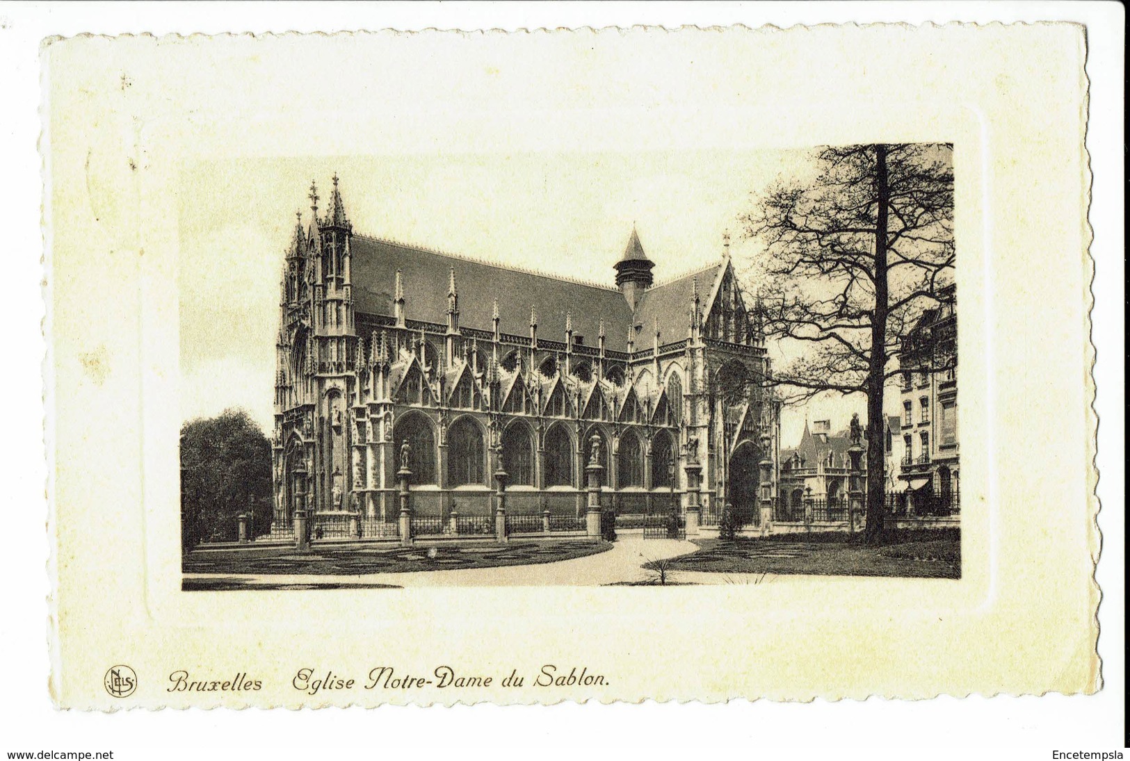 CPA - Carte Postale -BELGIQUE - Bruxelles - Notre Dame Du Sablon -- 1937- S561 - Monumenten, Gebouwen