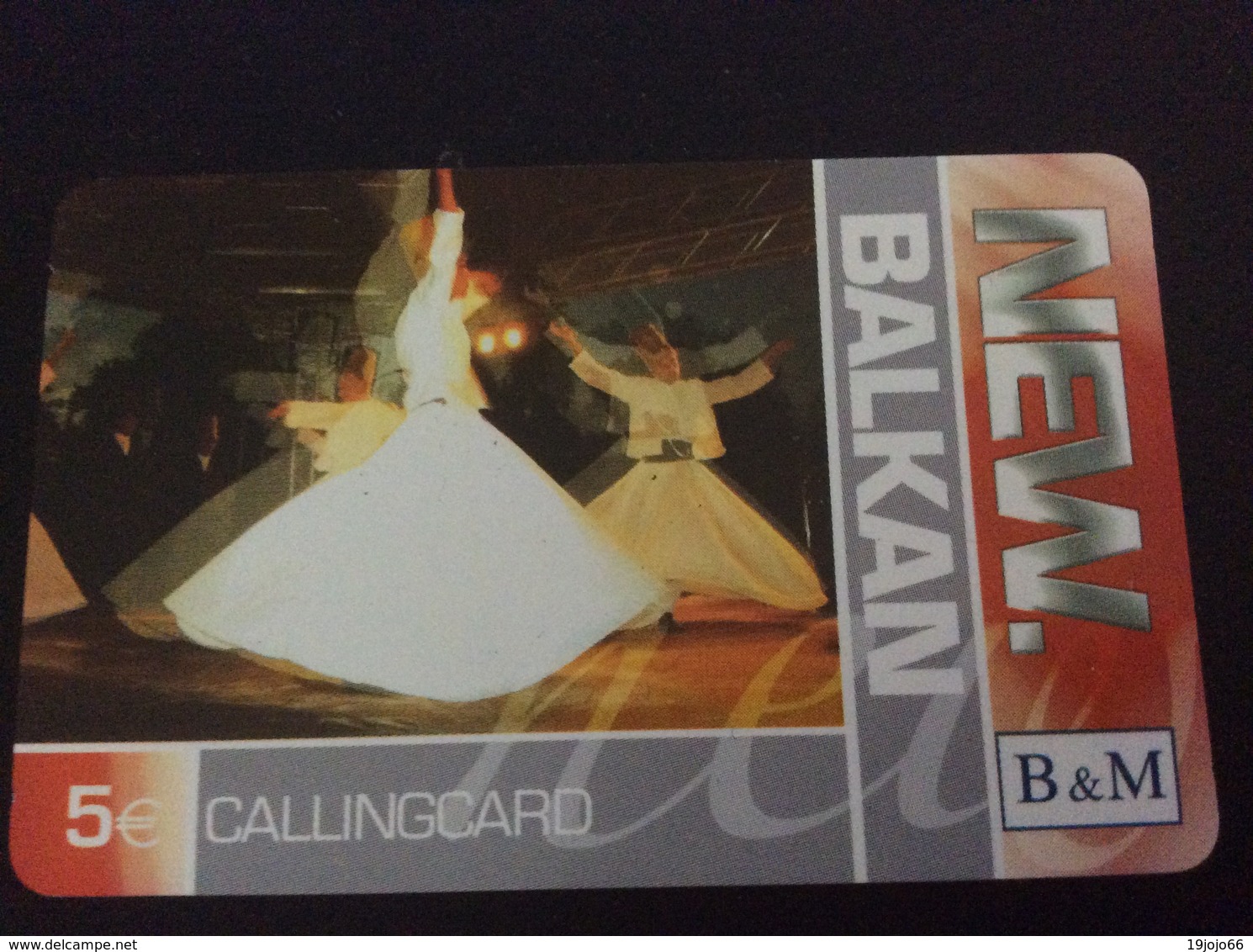 5 € New Balkan -  Ballet Dancer    - B&M -  Little Printed  - Used Condition - [2] Prepaid