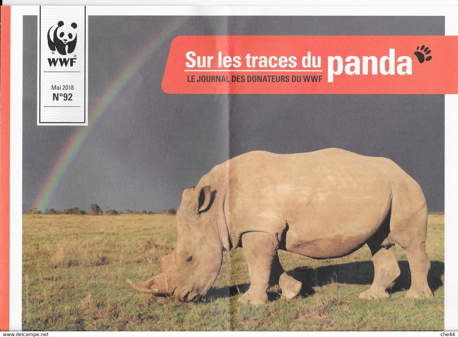 Sur Les Traces Du Panda N°92. (Voir Commentaires) - Briefe U. Dokumente