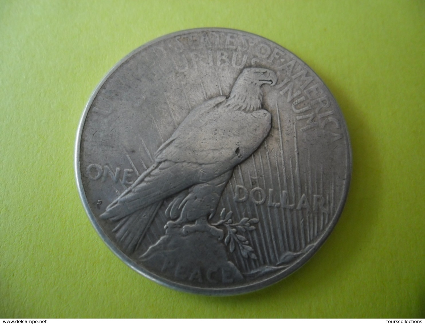 ETATS UNIS AMERIQUE - USA - 1 $ Silver 1923 S Type Paix @ Argent 26,96 Gr. à 90 % - 2 Photos - 1921-1935: Peace (Paix)