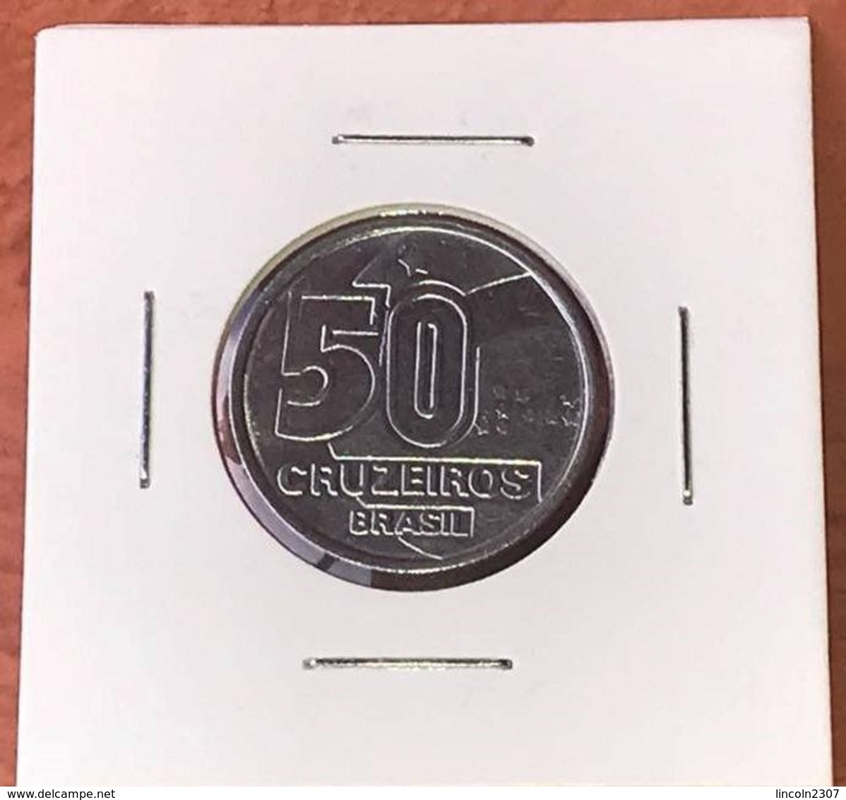 BRAZIL COIN 50 CRUZEIROS - BAIANA - 1992 - Brasil